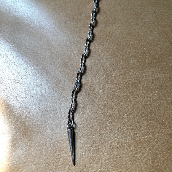 Lariat spike necklace - Picture 3 of 4